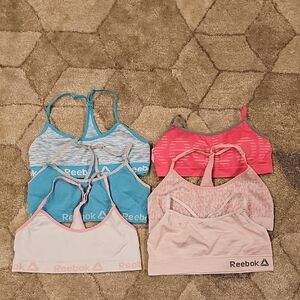 Reebok Girls Everyday Bras - Lightweight Soft Stretch Performance Cami lot